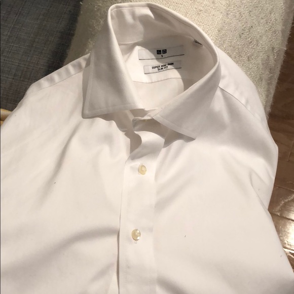 uniqlo super non iron slim fit